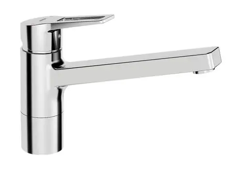 HANSA Einhebelmischer Küchenarmatur HANSATWIST 0914 Bügelhebel Ausladung 199 mm DN15 Chrom, 09142285, Artikel in Kategorie